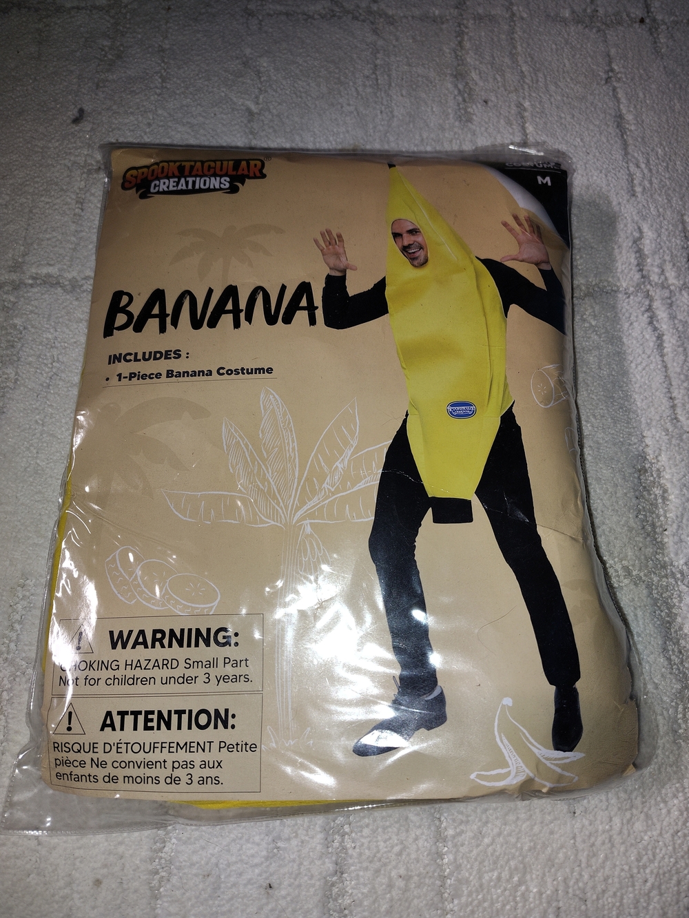 Yellow Banana Kids Costume